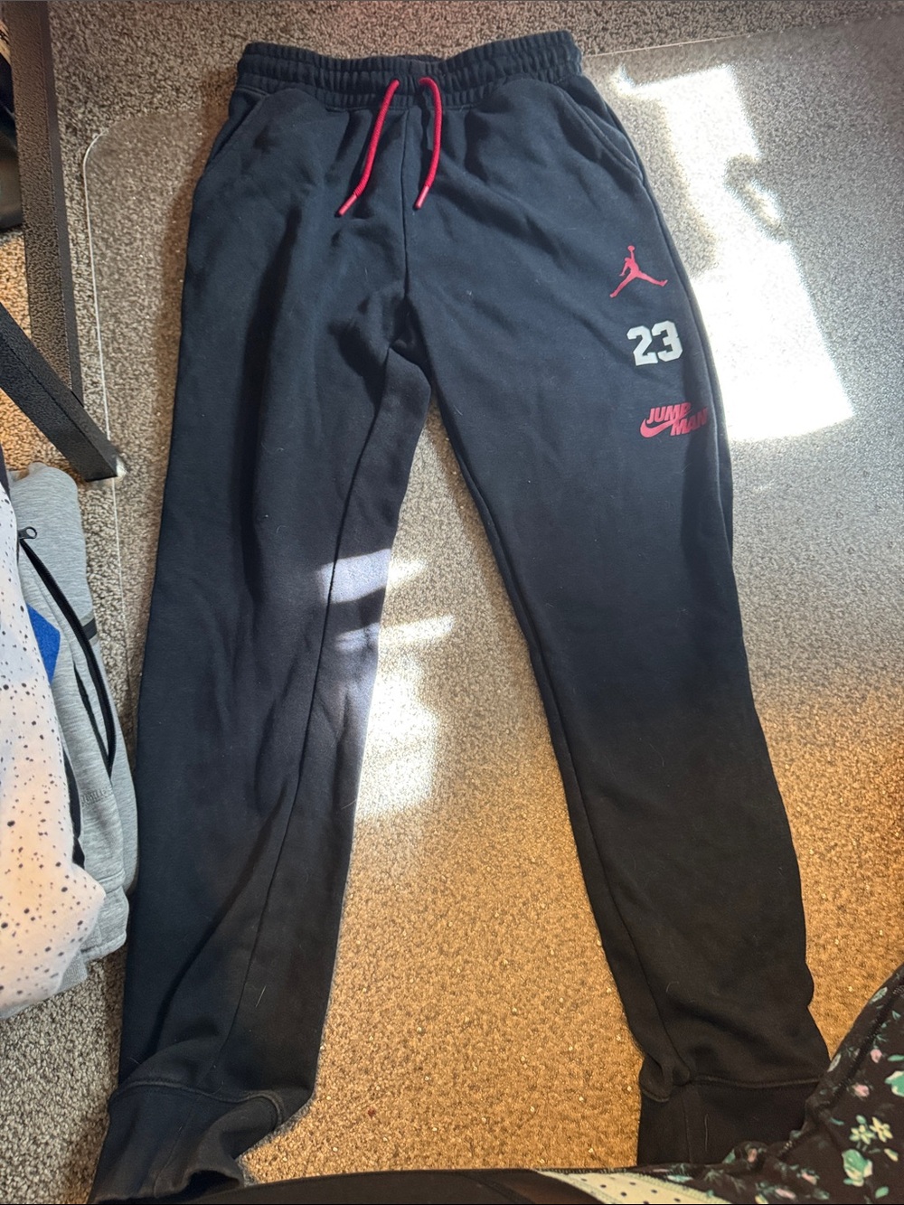 Boys, large Jordan pants never worn